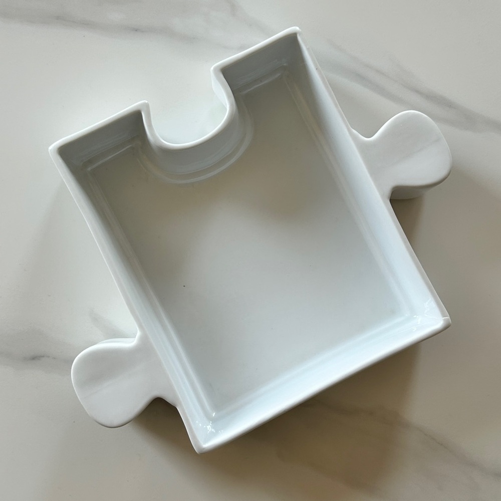 BIA Cordon Bleu White Puzzle Piece Tray